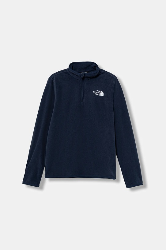 The North Face bluză copii TEEN GLACIER 1/4 ZIP PULLOVER uni bleumarin NF0A8CVG8K21