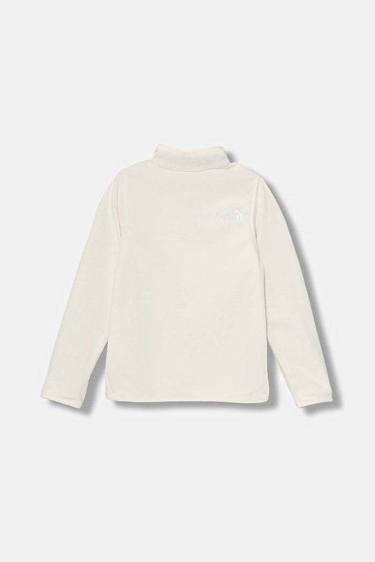 Детски суичър The North Face TEEN GLACIER 1/4 ZIP PULLOVER NF0A8CVGQLI1 бежов AW25