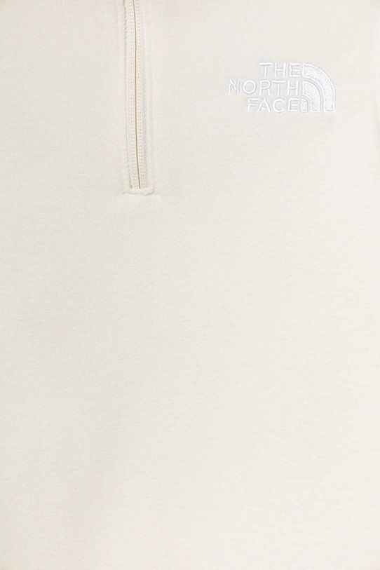 Chłopiec The North Face bluza dziecięca TEEN GLACIER 1/4 ZIP PULLOVER NF0A8CVGQLI1 beżowy