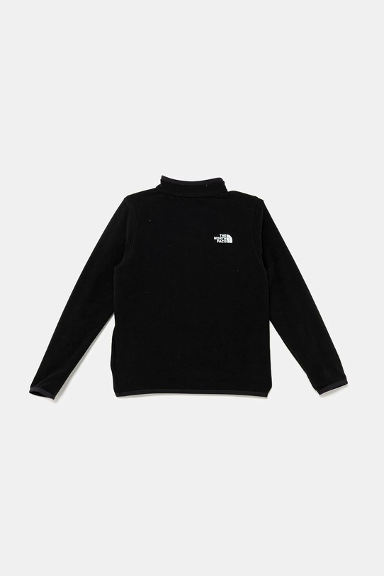 The North Face bluza polarowa dziecięca KID GLACIER 1/4 ZIP PULLOVER NF0A8CVJJK31 czarny AW25