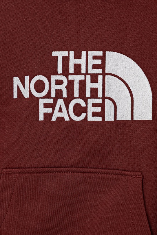 CHLAPEC Dětská mikina The North Face TEEN DREW PEAK PULLOVER HOODIE NF0A8EHH0VO1 burgundské