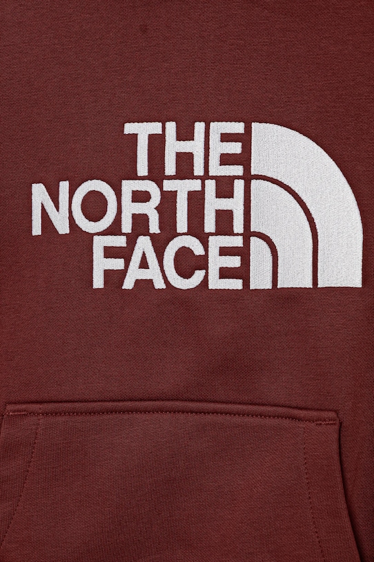 Chlapec Detská mikina The North Face TEEN DREW PEAK PULLOVER HOODIE NF0A8EHH0VO1 burgundské