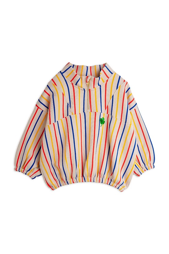 Mini Rodini bluza bawełniana dziecięca Clover 25720144 szary AW25