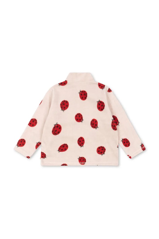 Chłopiec Konges Sløjd bluza dziecięca TAVI FLEECE SWEATSHIRT GRS KS103542.9BYA beżowy