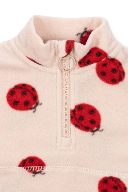 Konges Sløjd bluza dziecięca TAVI FLEECE SWEATSHIRT GRS beżowy KS103542.9BYA