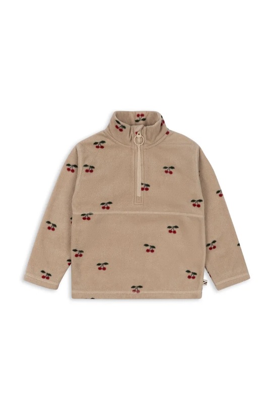 Μπλούζα Konges Sløjd TAVI FLEECE SWEATSHIRT GRS KS103624.9BYA μπεζ AW25