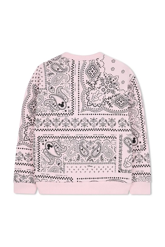Κοριτσίστικα Παιδική βαμβακερή μπλούζα Marc Jacobs W60575.114.150 ροζ