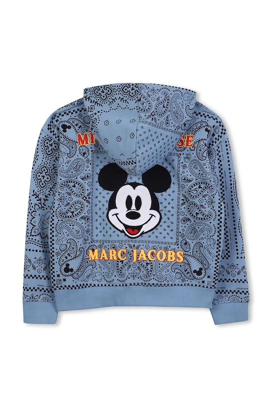 Chlapec Detská bavlnená mikina Marc Jacobs W60630.86.108 modrá