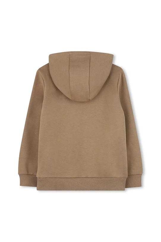 BOSS bluza dziecięca J52351.126.150 brązowy AW25