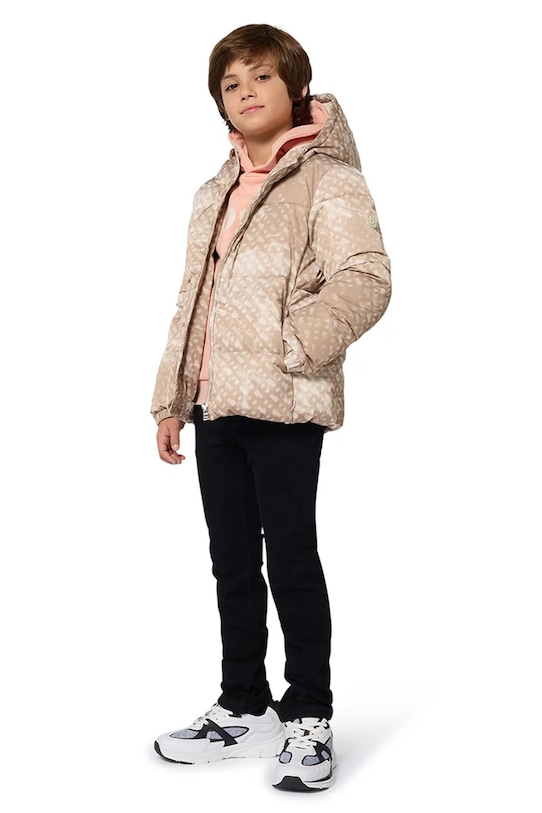 Chlapec Detská mikina BOSS J52351.162.174 oranžová