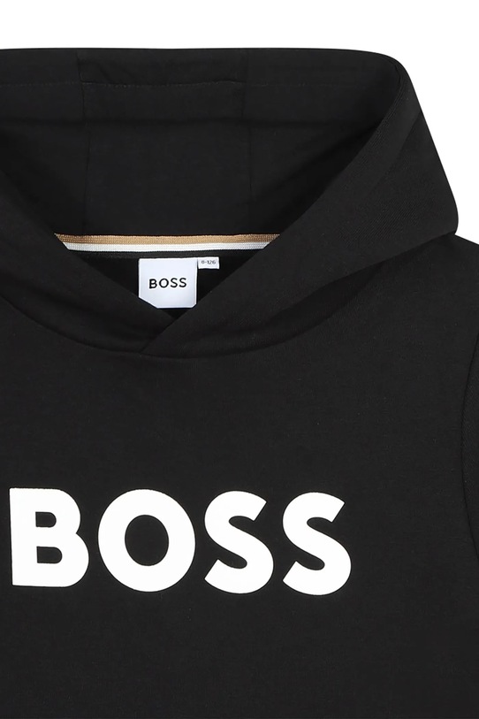 Chłopiec BOSS bluza dziecięca J52351.162.174 czarny