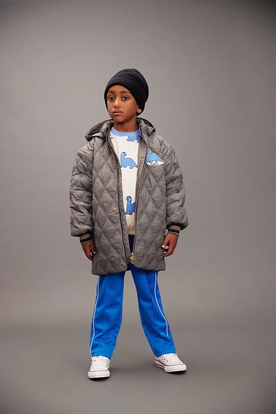 Детски памучен суичър Mini Rodini Dino 25720114 бял