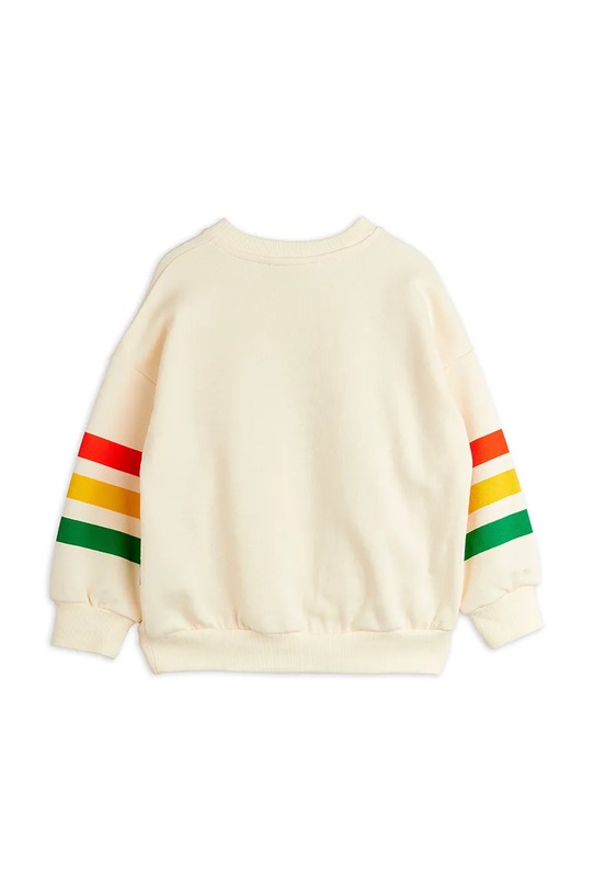Mini Rodini bluza bawełniana dziecięca Bear 25720151 beżowy AW25