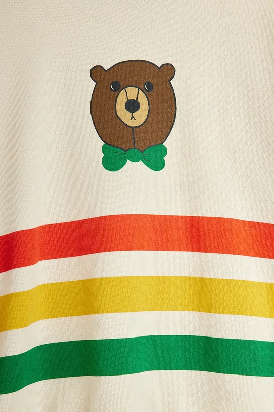 Chłopiec Mini Rodini bluza bawełniana dziecięca Bear 25720151 beżowy