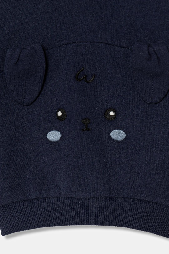 Момче Бебешки суичър United Colors of Benetton 3MDSA1061.W.seasonal тъмносин
