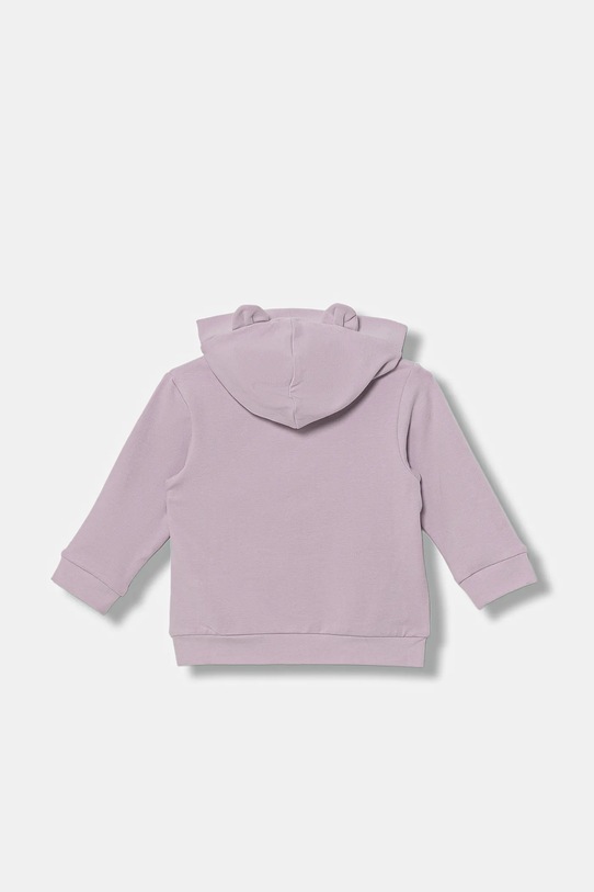 United Colors of Benetton bluza niemowlęca 3MDSA501M.W.seasonal fioletowy AW25