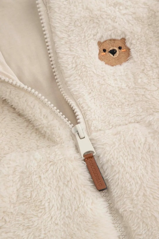 Coccodrillo bluza polarowa dziecięca beżowy ZC5132601FBN