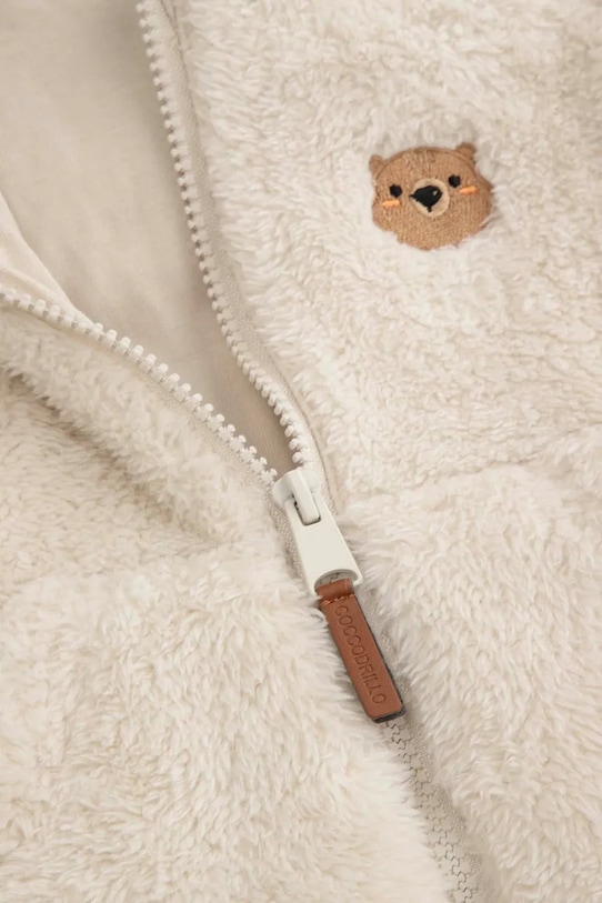 Coccodrillo bluza polarowa dziecięca beżowy ZC5132601FBN