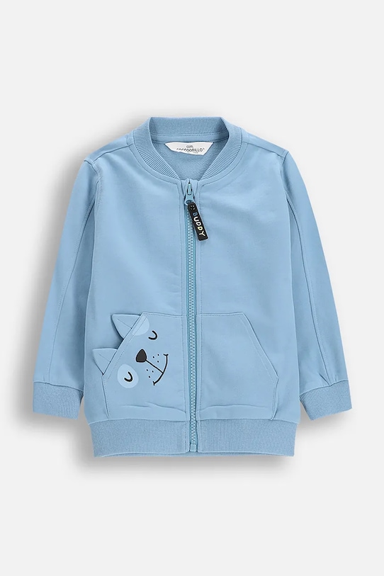 Coccodrillo bluza bawełna niebieski ZC5132201BBN