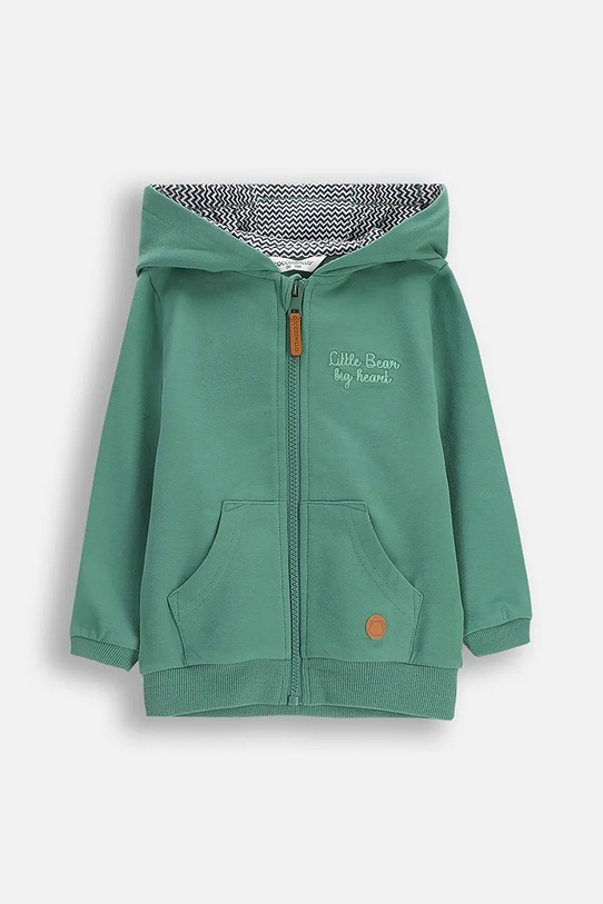 Coccodrillo bluzka niemowlęca bawełna zielony ZC5132401FBN