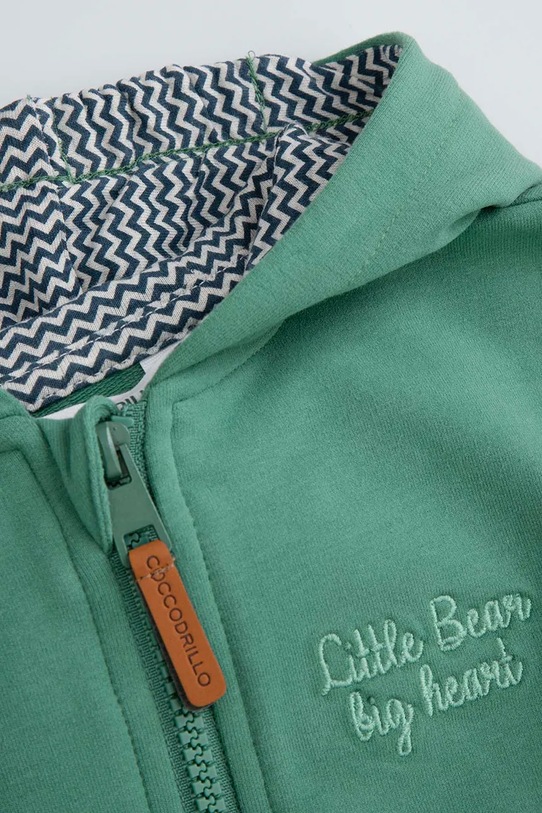 Chłopiec Coccodrillo bluzka niemowlęca ZC5132401FBN zielony