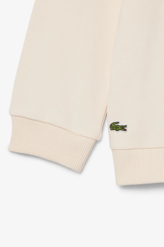 Lacoste bluza bawełniana dziecięca beżowy SJ8452