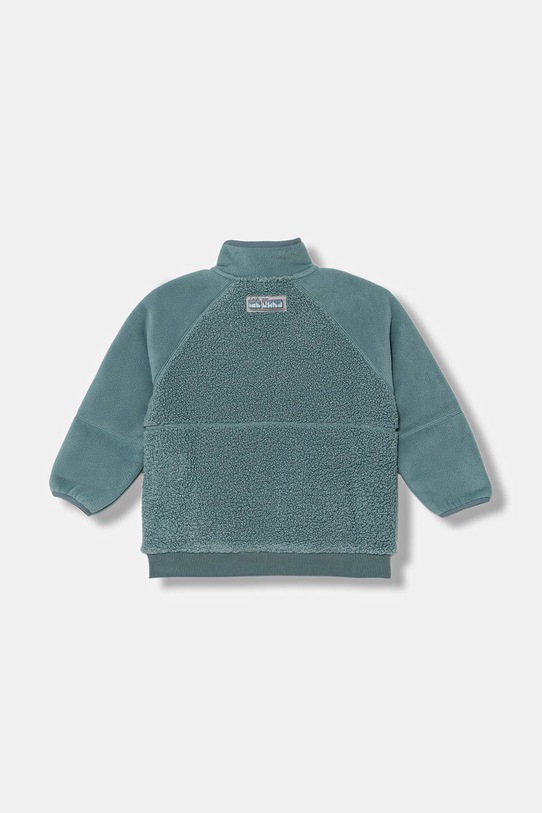 United Colors of Benetton bluza polarowa dziecięca 3PNYG5044.P.Seasonal turkusowy AW25