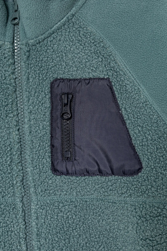 Chłopiec United Colors of Benetton bluza polarowa dziecięca 3PNYG5044.P.Seasonal turkusowy