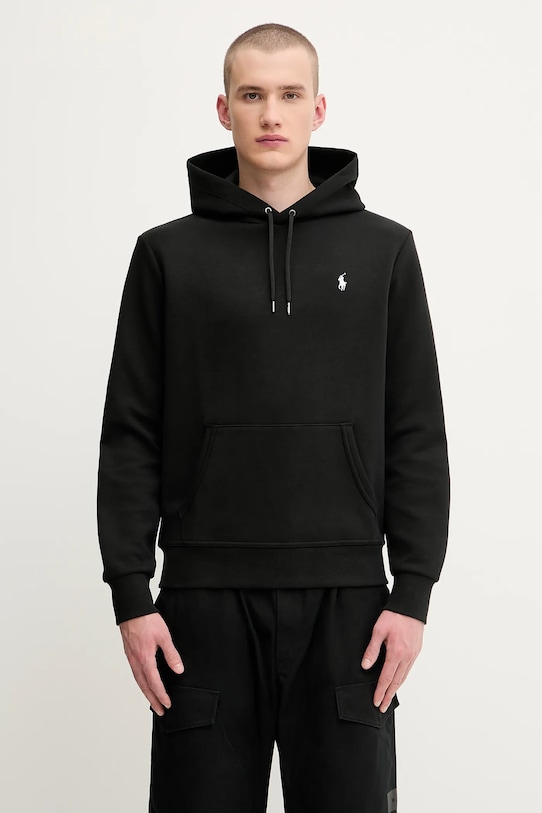 Mikina Polo Ralph Lauren s kapucí černá 710907092