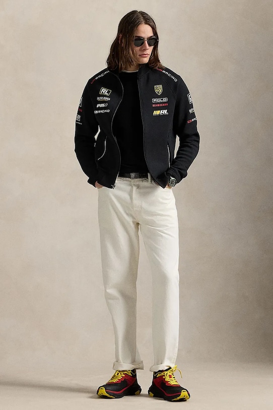 Одяг Кофта Polo Ralph Lauren Fztrkjktm1 Long Sleeve 710972339 чорний