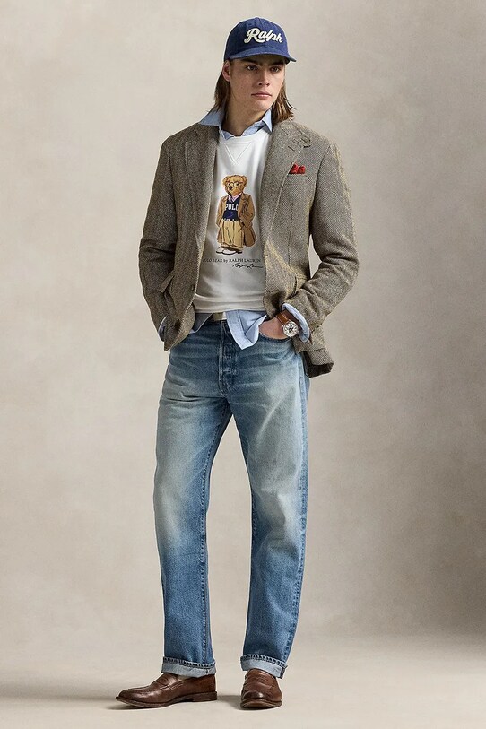 Îmbrăcăminte Polo Ralph Lauren bluză Lscnm4 Long Sleeve 710973161 alb