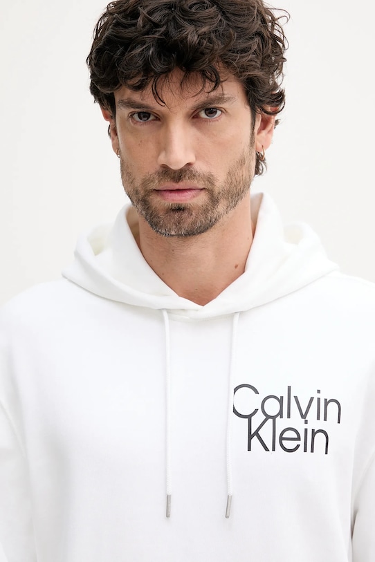 Ρούχα Μπλούζα Calvin Klein LV04RC288G λευκό
