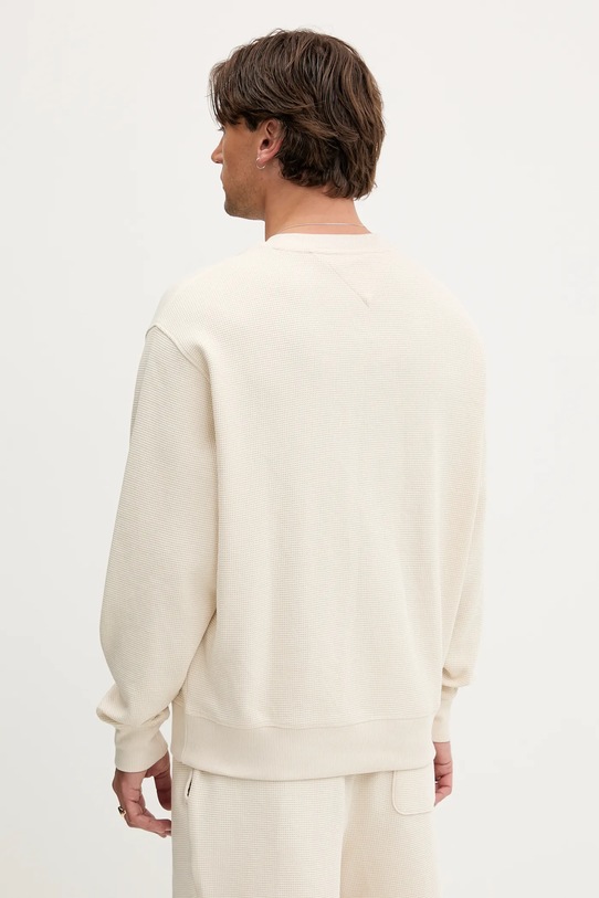 Îmbrăcăminte Tommy Jeans hanorac de bumbac DM0DM21622 bej