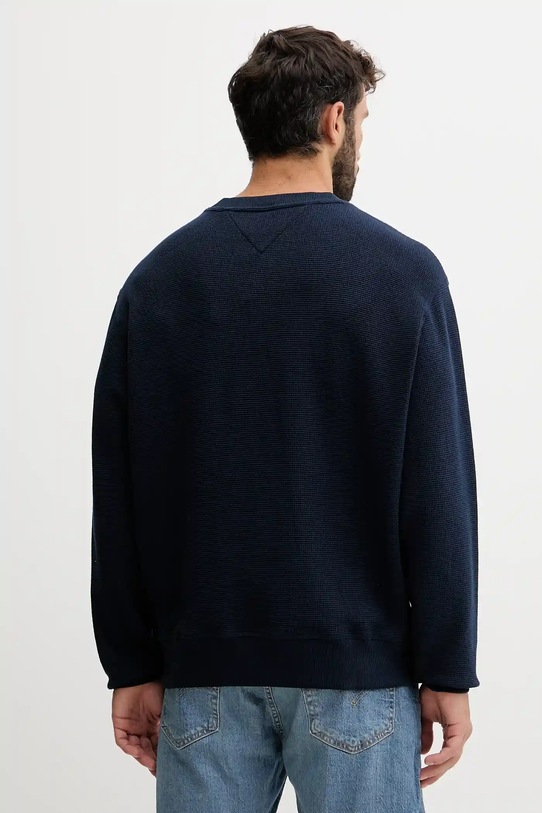 Хлопковая кофта Tommy Jeans DM0DM21622 тёмно-синий AW25