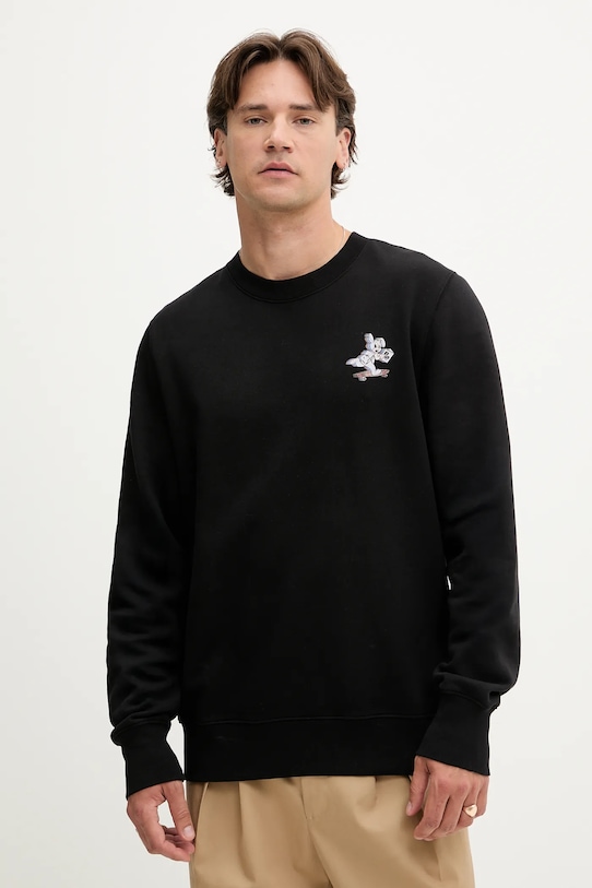 PS Paul Smith bluza bawełniana nadruk czarny M2R.668U.TP5251