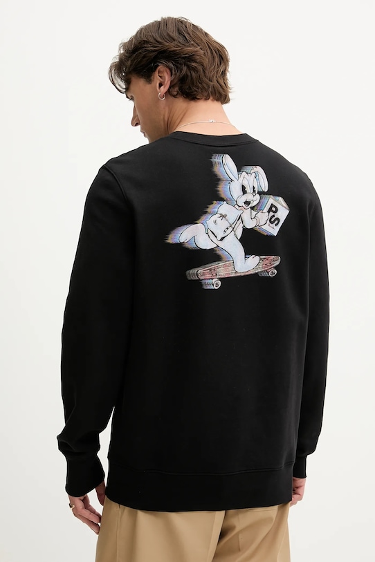 Odzież PS Paul Smith bluza bawełniana M2R.668U.TP5251 czarny