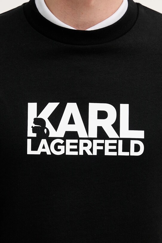 Karl Lagerfeld hanorac din bumbac 553917.705091 negru