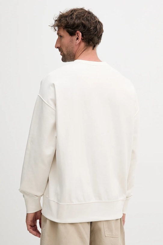 Mikina Calvin Klein Jeans LV04RC277G krémová AW25