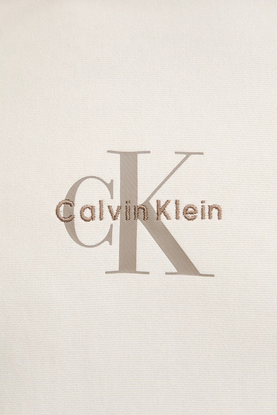 Mikina Calvin Klein Jeans krémová LV04RC281G