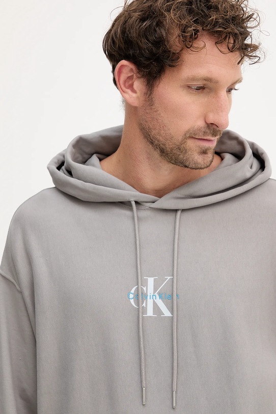 Oblačila Pulover Calvin Klein Jeans LV04RC281G siva