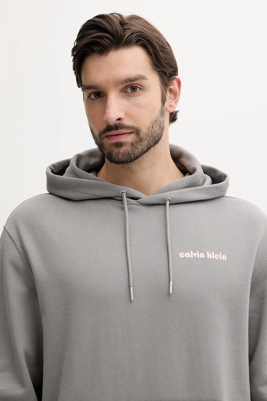Odzież Calvin Klein Jeans bluza LV04RC293G szary