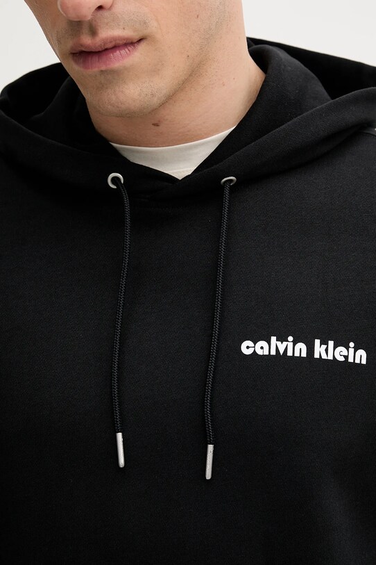 Calvin Klein Jeans felpa LV04RC293G nero