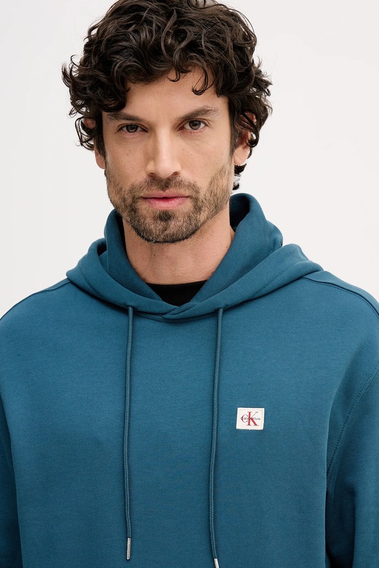 Calvin Klein Jeans bluza turkusowy LV04RC274G