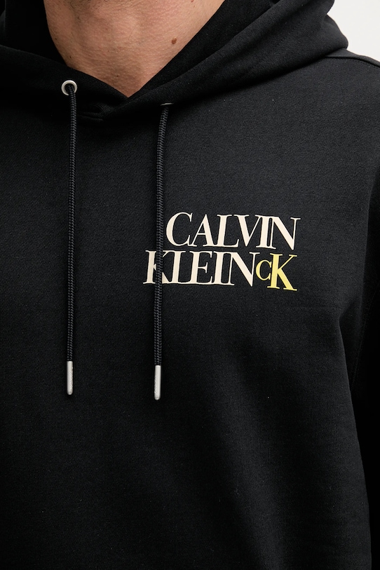Mikina Calvin Klein Jeans černá LV04RC283G
