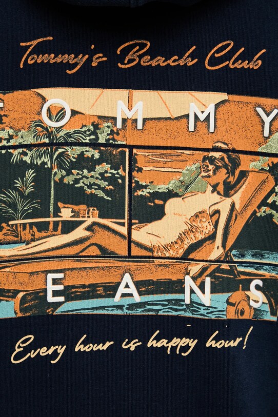 Tommy Jeans hanorac de bumbac DM0DM21373