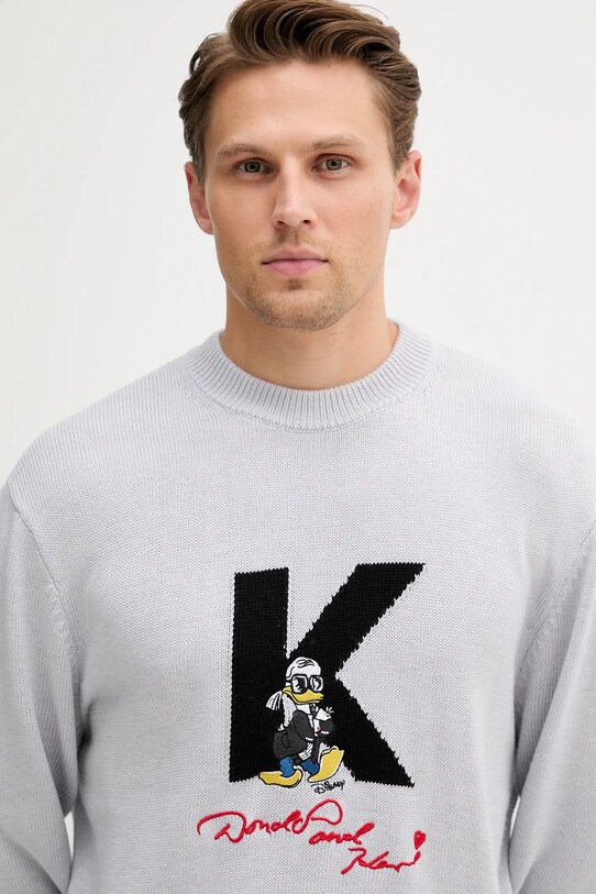 Karl Lagerfeld pulover DISNEY gri 553370.655099