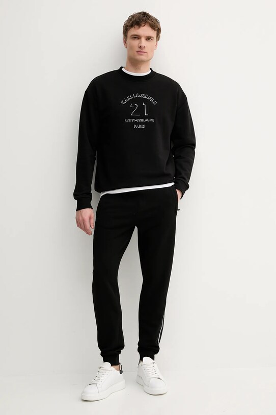 Karl Lagerfeld bluză 553940.705160 negru AW25