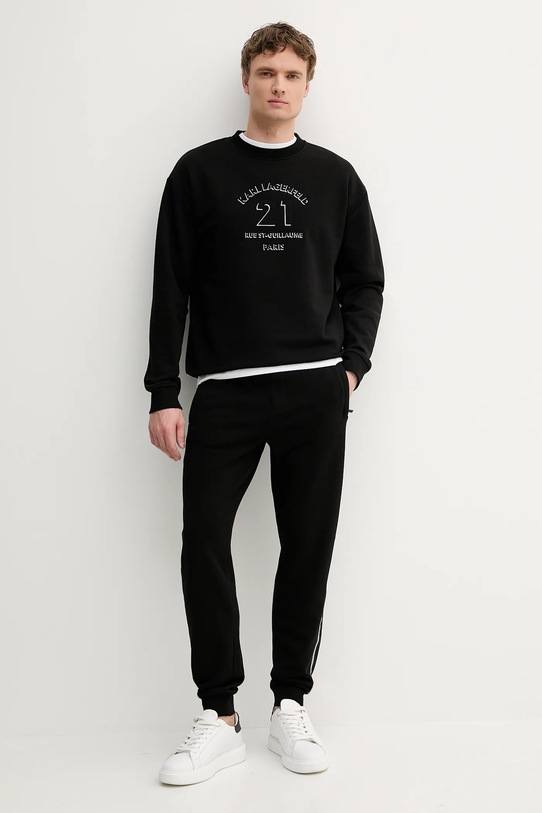 Karl Lagerfeld felpa 553940.705160 nero AW25