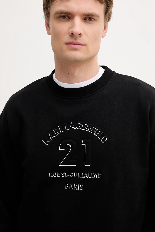 Karl Lagerfeld bluză negru 553940.705160
