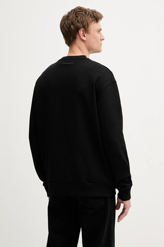 Îmbrăcăminte Karl Lagerfeld hanorac de bumbac 553904.705110 negru